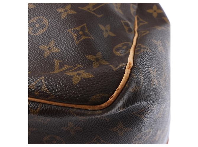 Louis Vuitton Keepall 55 Monogram Canvas Travel Bag in Brown M41424 Marrone - vista 12