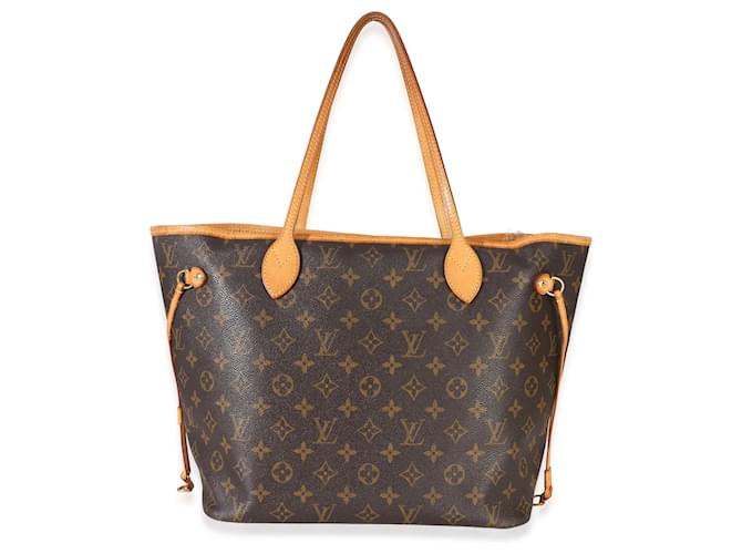 Louis Vuitton Monogram Canvas Neverfull MM Marrone - vista 2