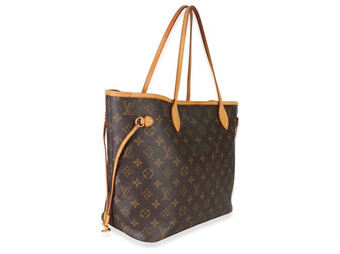Louis Vuitton Monogram Canvas Neverfull MM Marrone - vista 4
