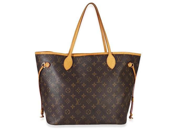 Louis Vuitton Monogram Canvas Neverfull MM Marrone - vista 8