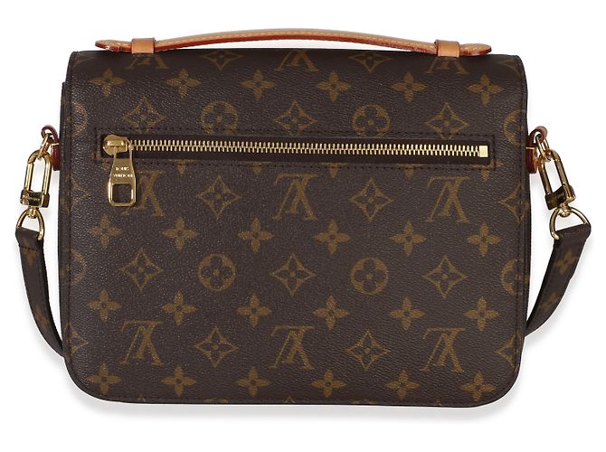 Louis Vuitton Monogram Canvas Pochette Metis Marrone - vista 2