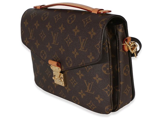 Louis Vuitton Monogram Canvas Pochette Metis Marrone - vista 3