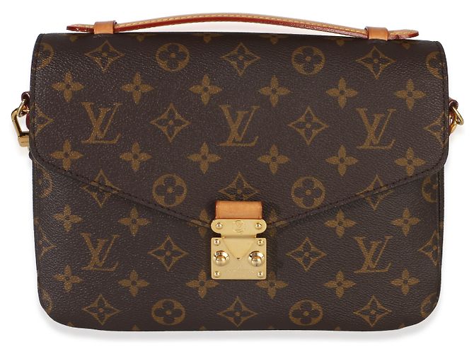Louis Vuitton Monogram Canvas Pochette Metis Marrone - vista 8