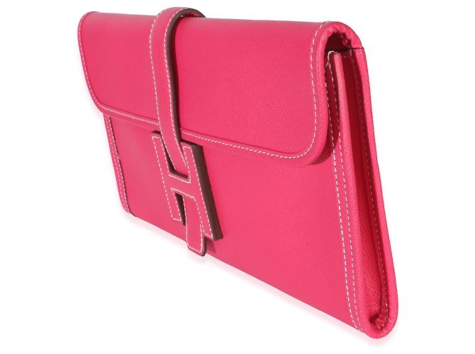 Hermès Rose Tyrien Epsom Jige Elan 29 Rosa - vista 3