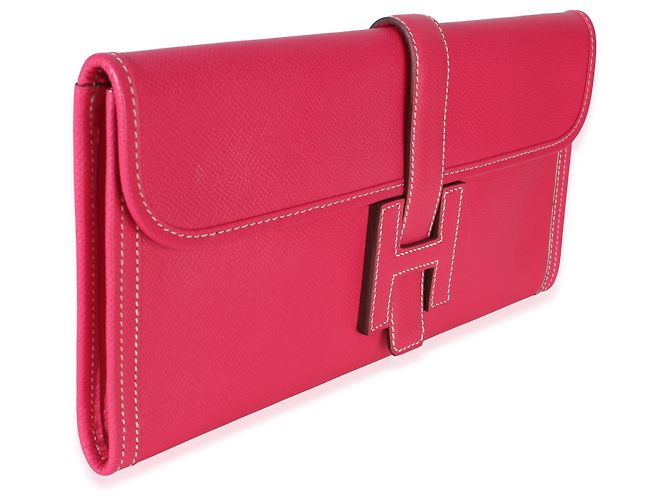 Hermès Rose Tyrien Epsom Jige Elan 29 Rosa - vista 4