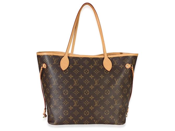 Louis Vuitton Monogram Canvas Neverfull MM Marrone - vista 2