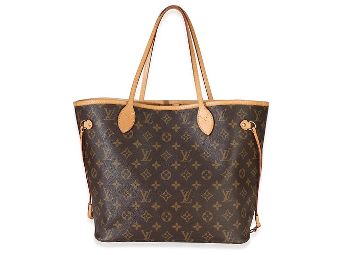 Louis Vuitton Monogram Canvas Neverfull MM Marrone - vista 8