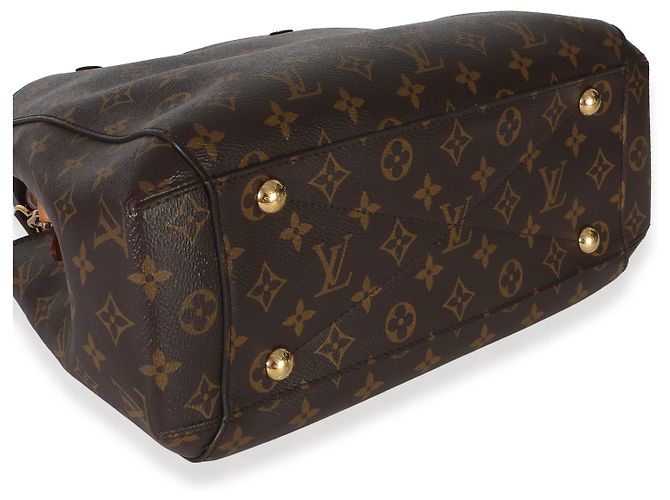 Louis Vuitton Monogram Canvas Montaigne MM Braun - Ansicht 7