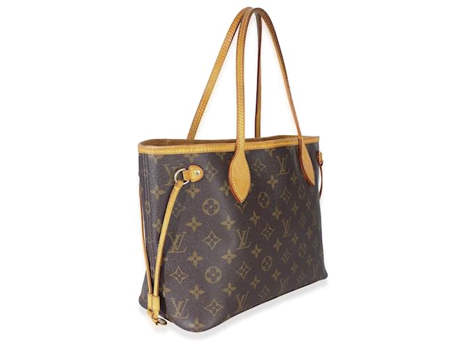 Louis Vuitton Monogram Canvas Neverfull PM Marrone - vista 4