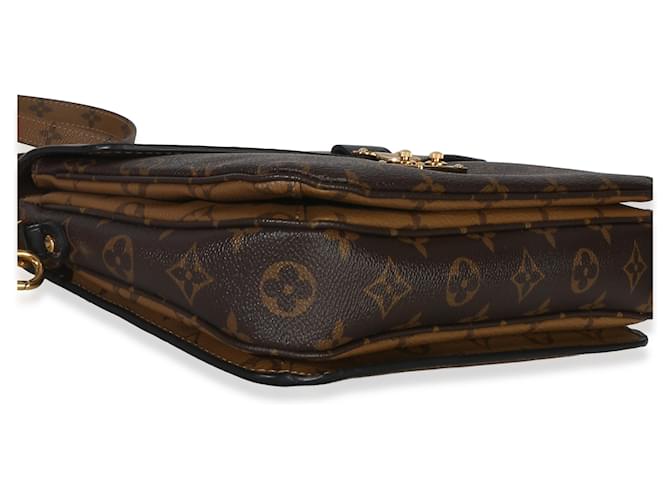 Louis Vuitton Reverse Monogram Canvas Pochette Metis Marrone - vista 7