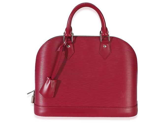 Louis Vuitton Fuchsia Epi Alma PM Rosa - vista 8