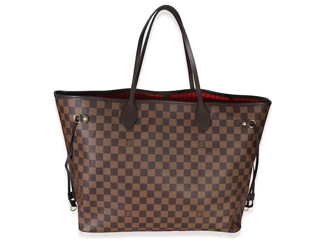 Louis Vuitton Damier Ebene Canvas Neverfull GM Marrone - vista 2