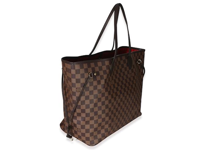 Louis Vuitton Damier Ebene Canvas Neverfull GM Marrone - vista 4