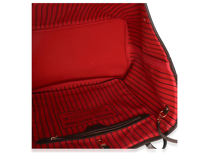 Louis Vuitton Damier Ebene Canvas Neverfull GM Marrone - vista 5