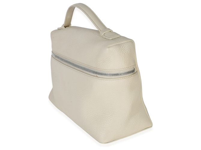 Loro Piana Cream Grained Calfskin Extra Pocket L27 - vista 3
