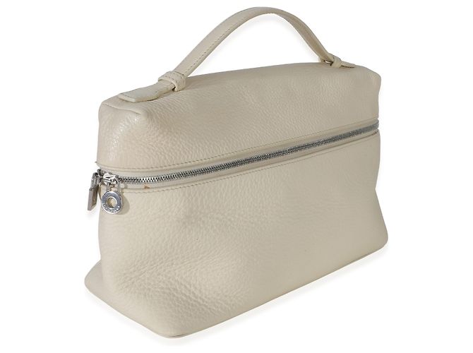 Loro Piana Cream Grained Calfskin Extra Pocket L27 - vista 4
