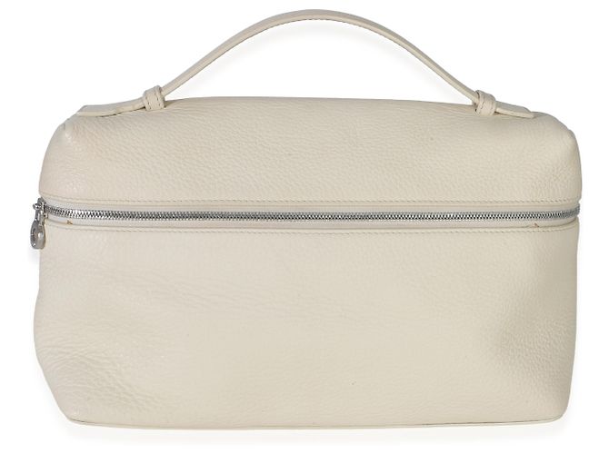 Loro Piana Cream Grained Calfskin Extra Pocket L27 - vista 8