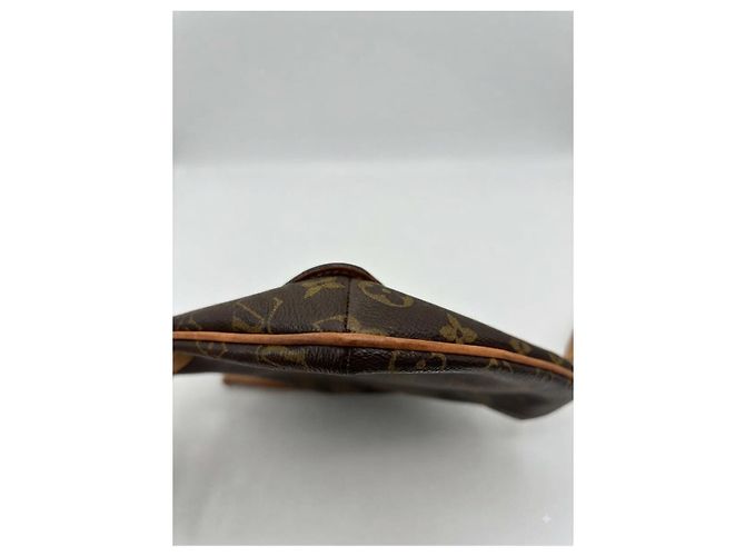 Borsa Louis Vuitton Musette Bagatelle in pelle Epi Marrone - vista 7
