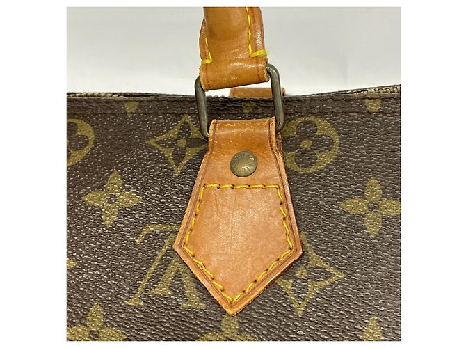 Borsa Louis Vuitton Monogram Speedy 30 Marrone - vista 10