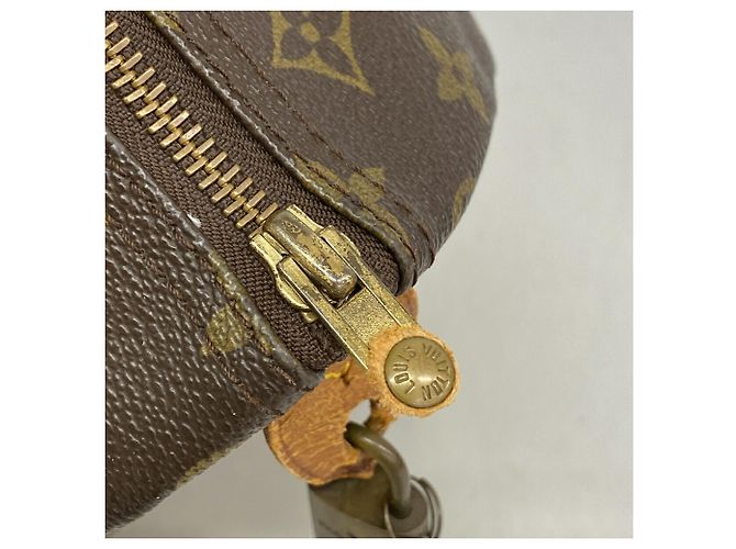 Borsa Louis Vuitton Monogram Speedy 30 Marrone - vista 6