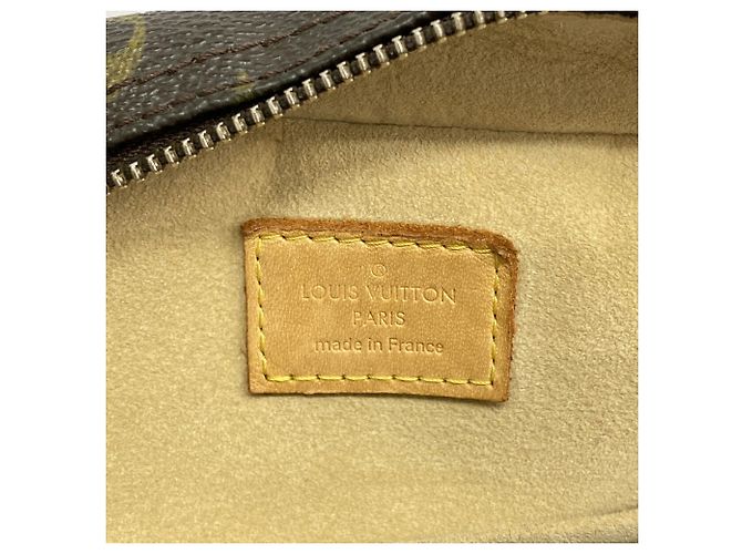 Borsa Louis Vuitton Monogram Manhattan PM Marrone - vista 5