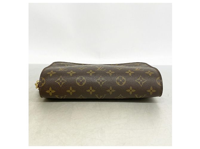 Borsa a pochette Louis Vuitton Monogram Orsay Marrone - vista 3