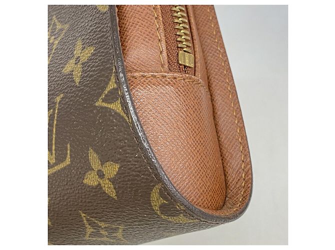 Borsa a pochette Louis Vuitton Monogram Orsay Marrone - vista 8