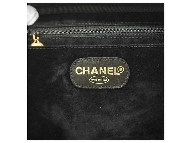 Borsa Vanity Chanel in pelle verniciata nera Nero - vista 5