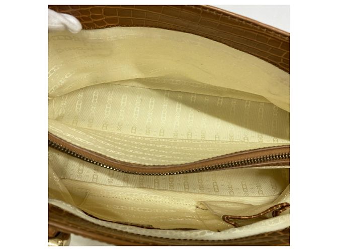 Céline Borsa a mano in pelle Celine Boogie Bag Marrone Beige - vista 4