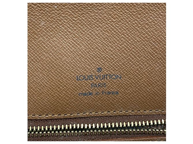 Borsa a tracolla Louis Vuitton Monogram Saint Cloud GM Marrone - vista 5