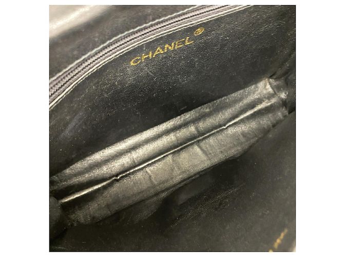 Timeless Bolso de hombro Chanel de piel de cordero negra Negro - vista 4