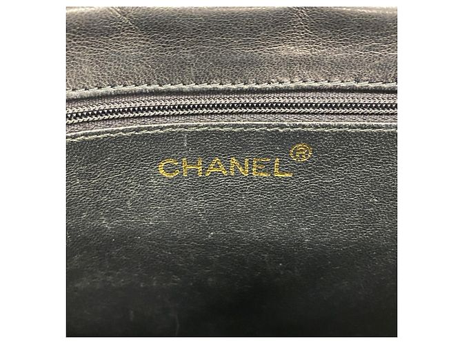 Timeless Bolso de hombro Chanel de piel de cordero negra Negro - vista 5