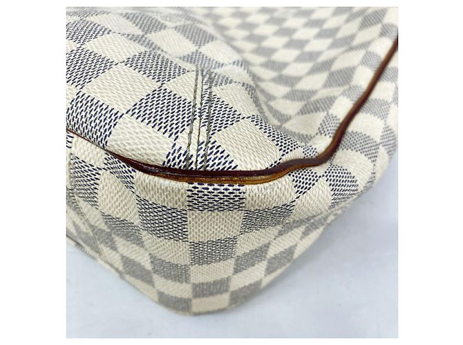 Borsa Tote Louis Vuitton Damier Azur Sophie Bianco - vista 6