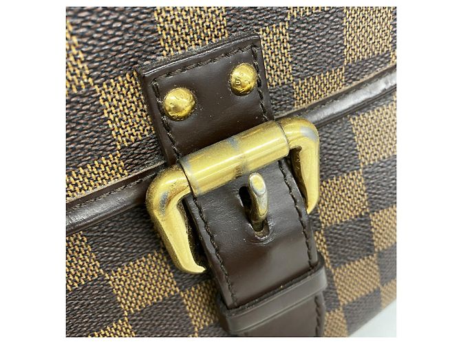 Borsa a tracolla Louis Vuitton Damier Highbury Damier ebene - vista 6