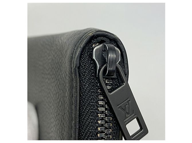 Louis Vuitton Aloegram Zippy Wallet - Noir Nero - vista 6