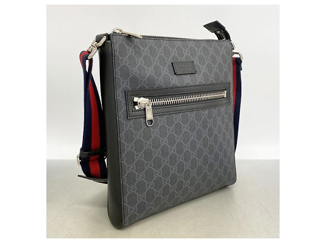Borsa a tracolla Gucci GG Supreme Nero - vista 2