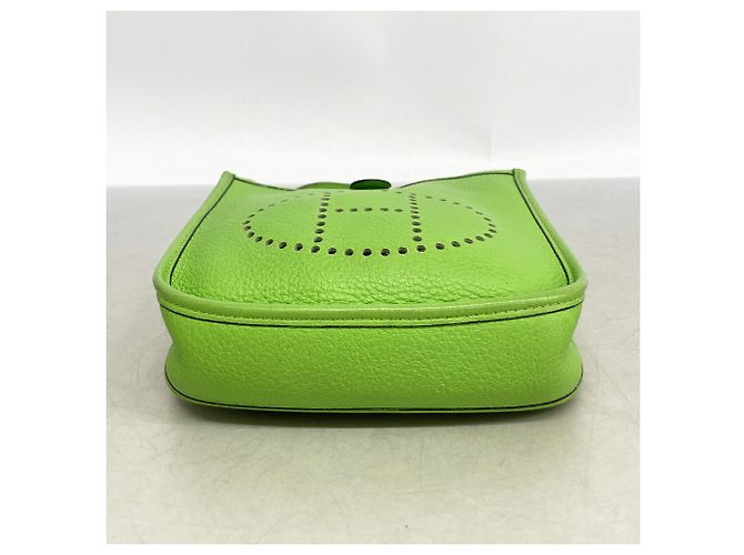 Hermès Borsa a tracolla Hermes Evelyne TPM Verde - vista 3
