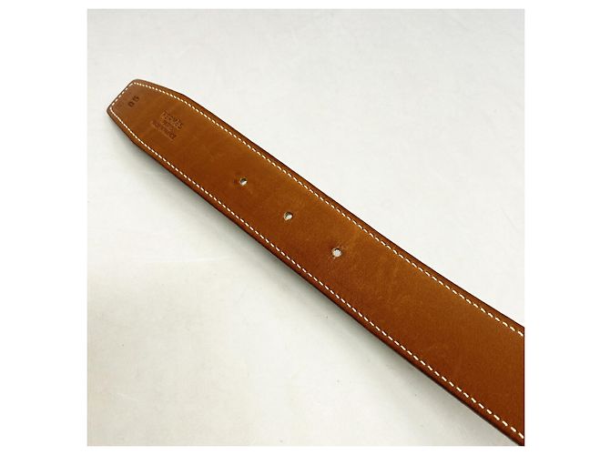 Hermès Cintura Hermes Constance Marrone - vista 6