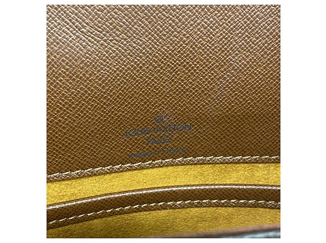 Borsa a tracolla Louis Vuitton Monogram Musette Salsa Marrone - vista 5