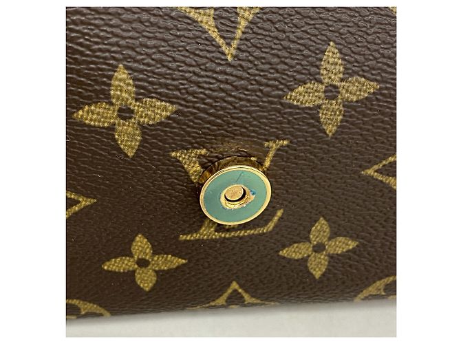 Borsa a tracolla Louis Vuitton Monogram Musette Salsa Marrone - vista 9
