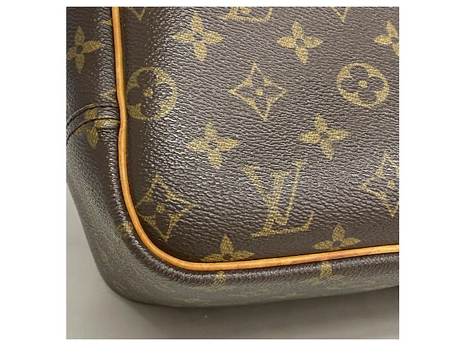 Borsa Louis Vuitton Monogram Deauville Marrone - vista 11