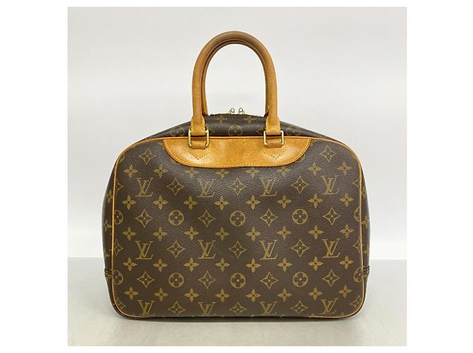 Borsa Louis Vuitton Monogram Deauville Marrone - vista 12