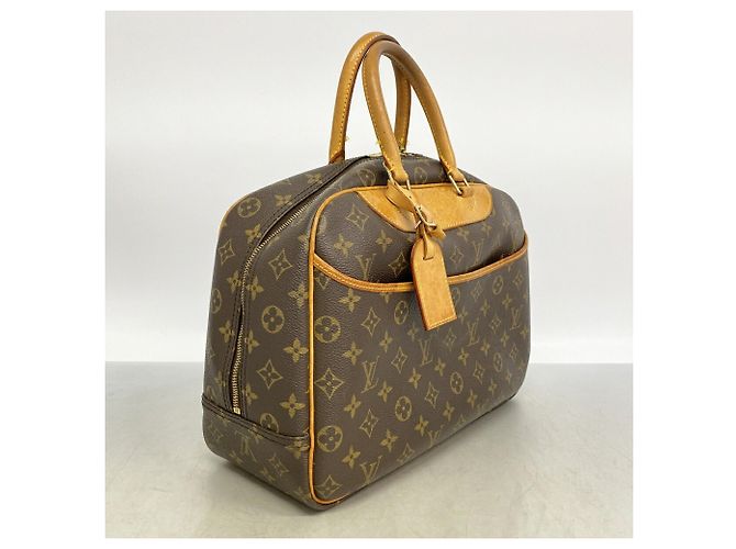 Borsa Louis Vuitton Monogram Deauville Marrone - vista 2