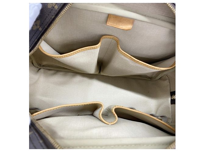 Borsa Louis Vuitton Monogram Deauville Marrone - vista 4