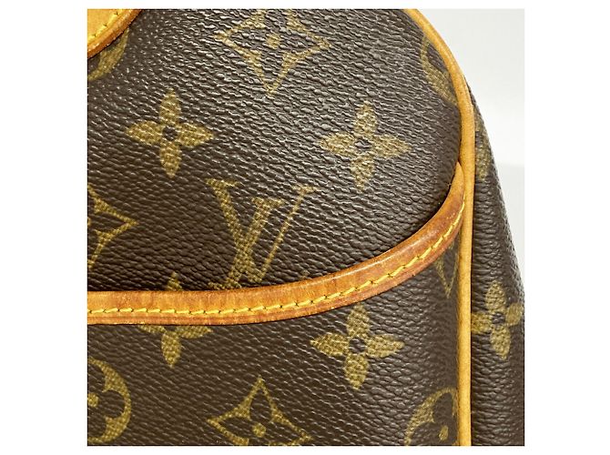 Borsa Louis Vuitton Monogram Deauville Marrone - vista 8