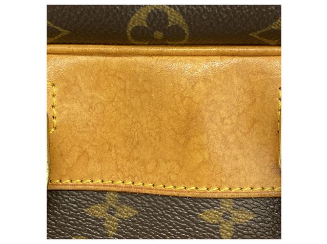 Borsa Louis Vuitton Monogram Deauville Marrone - vista 9