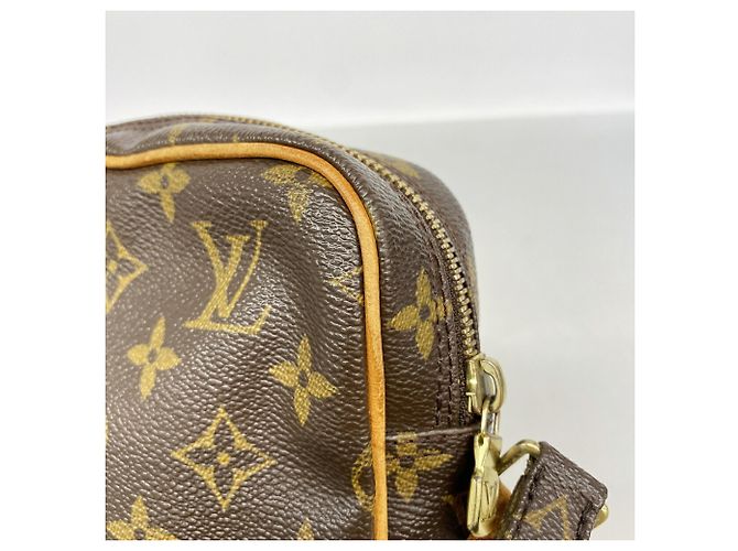 Borsa a tracolla Louis Vuitton Monogram Danube Marrone - vista 7