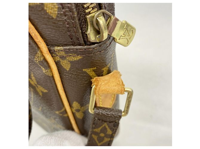 Borsa a tracolla Louis Vuitton Monogram Danube Marrone - vista 8