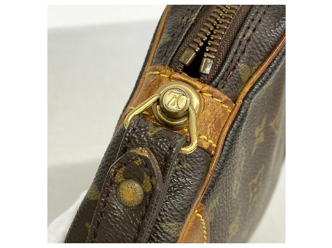 Borsa a pochette Louis Vuitton Monogram Marly Dragonne PM Marrone - vista 6