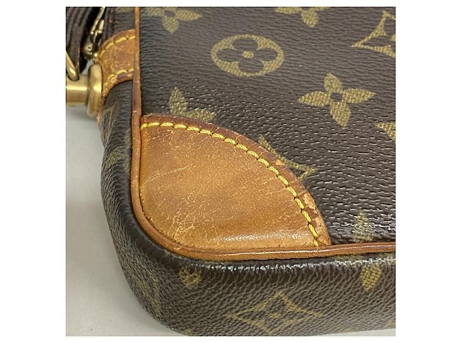 Borsa a pochette Louis Vuitton Monogram Marly Dragonne PM Marrone - vista 7